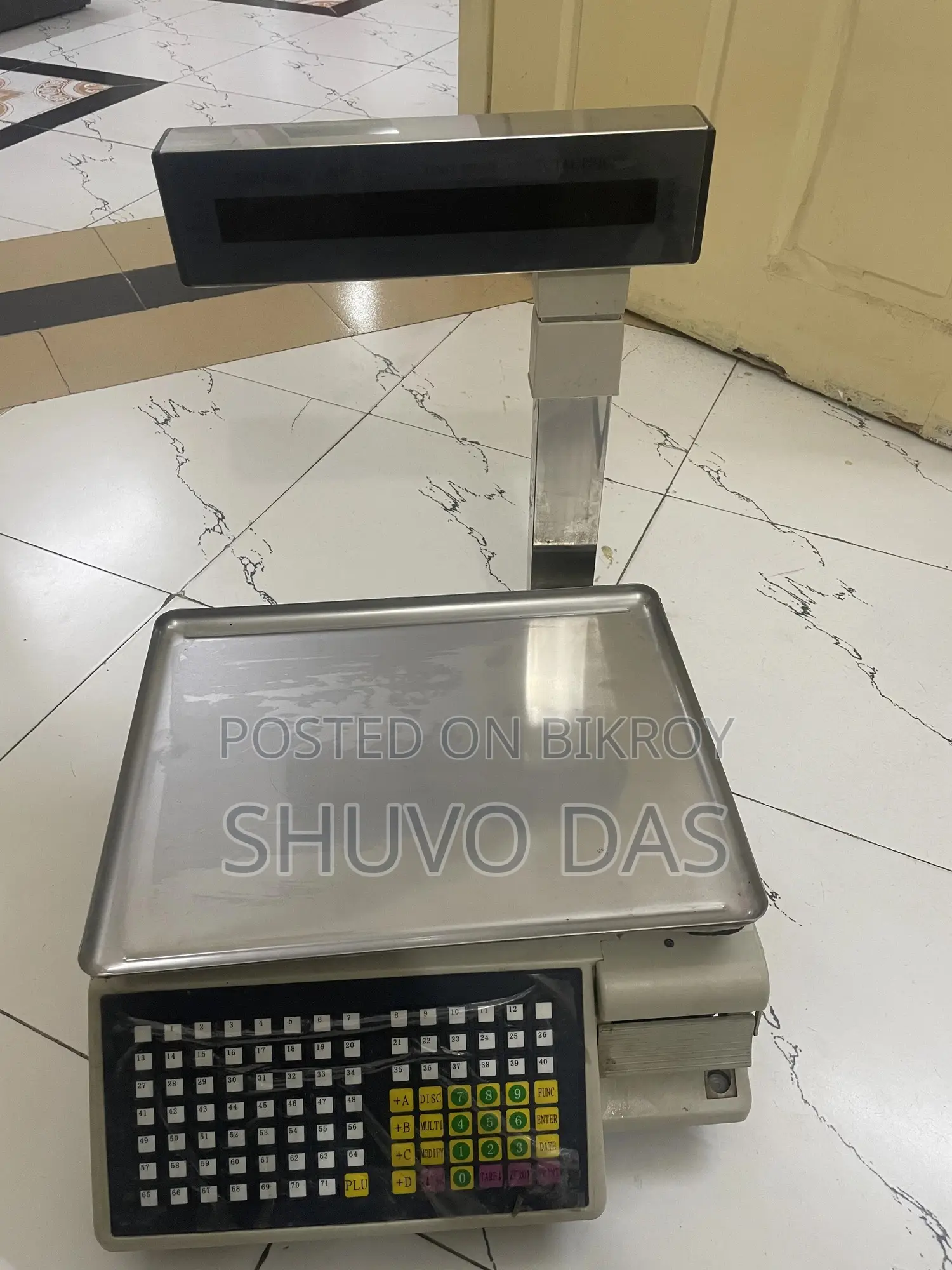 Label Printing Weighing Scale