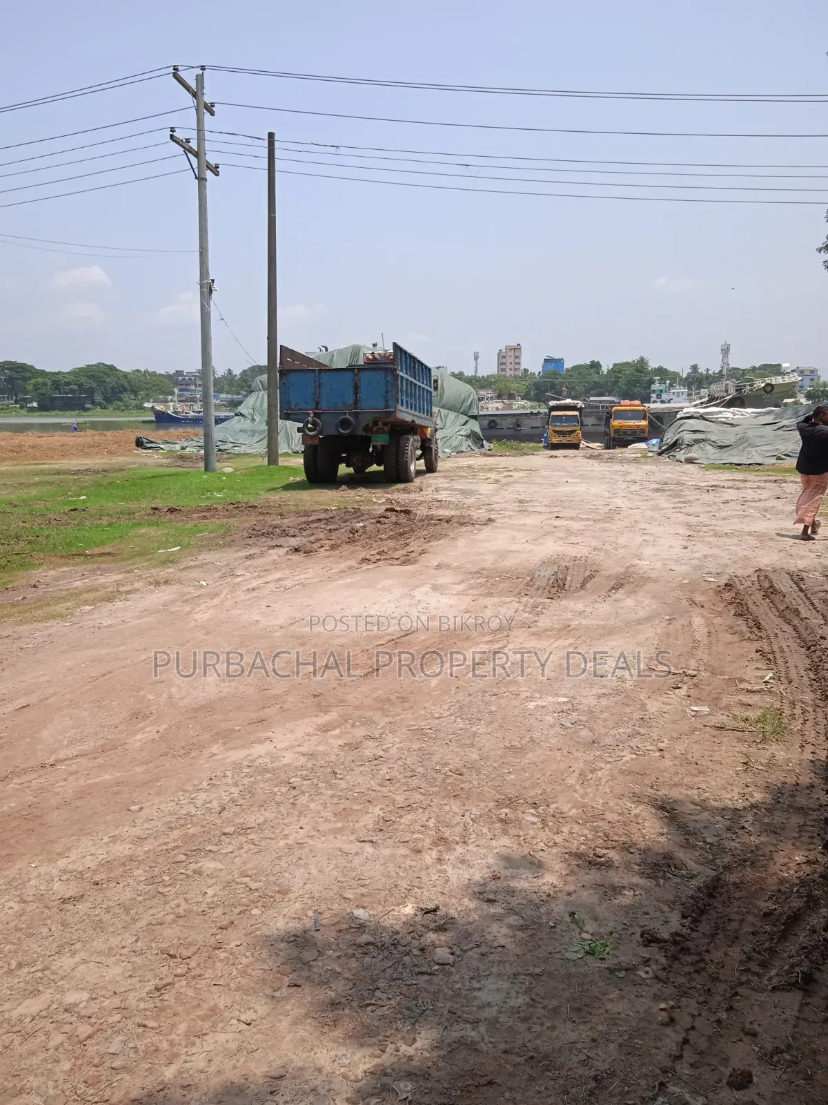 95 Decimal Commercial Land for Sale with River View in Industrial Zone