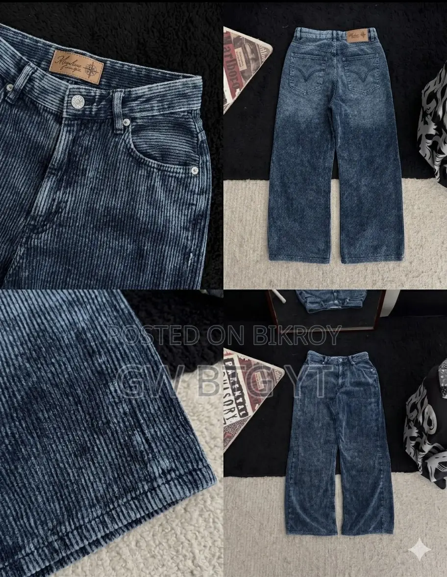 Corduroy Baggy Pant (Premium)