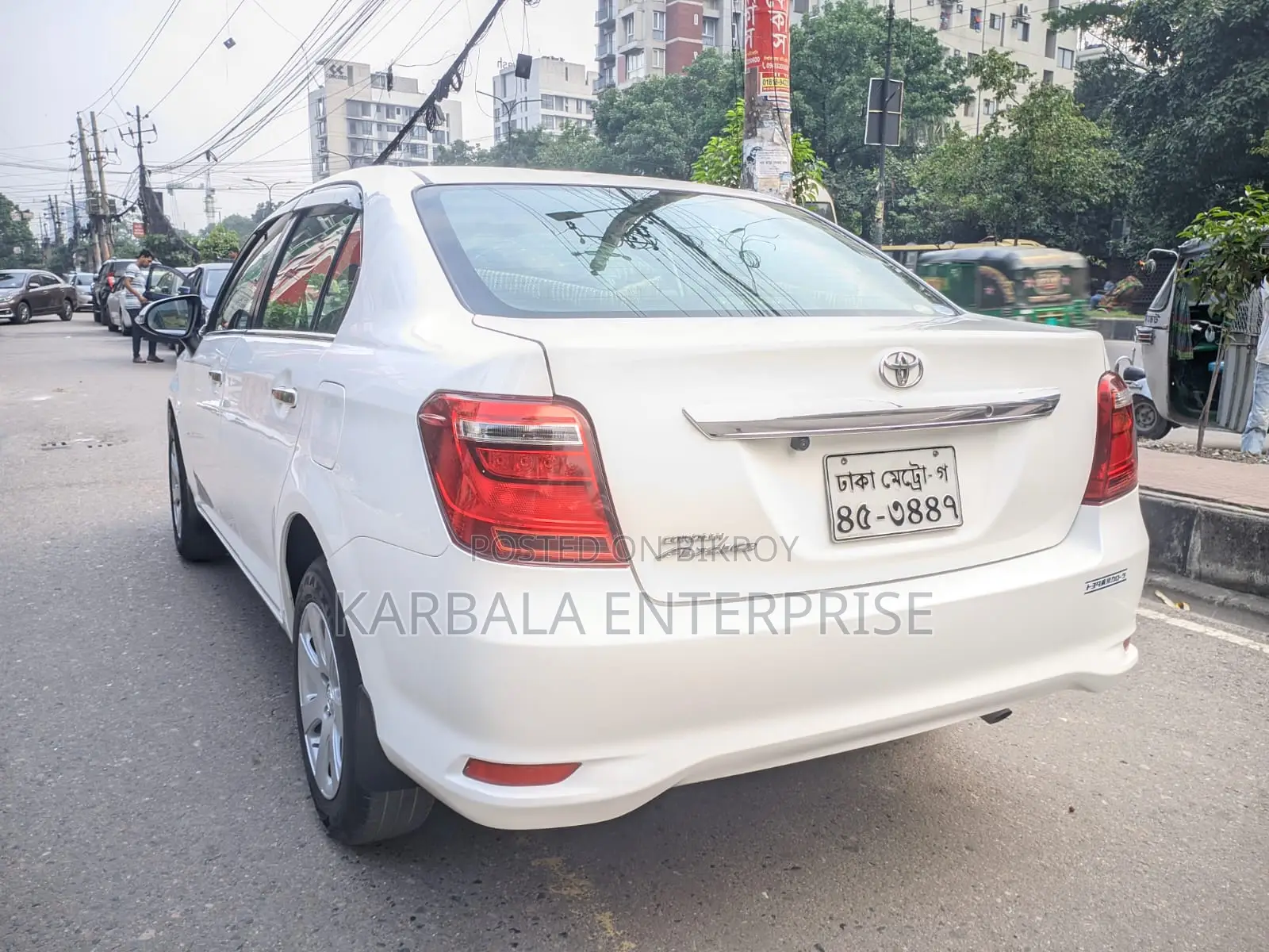 Toyota Axio 2015 White