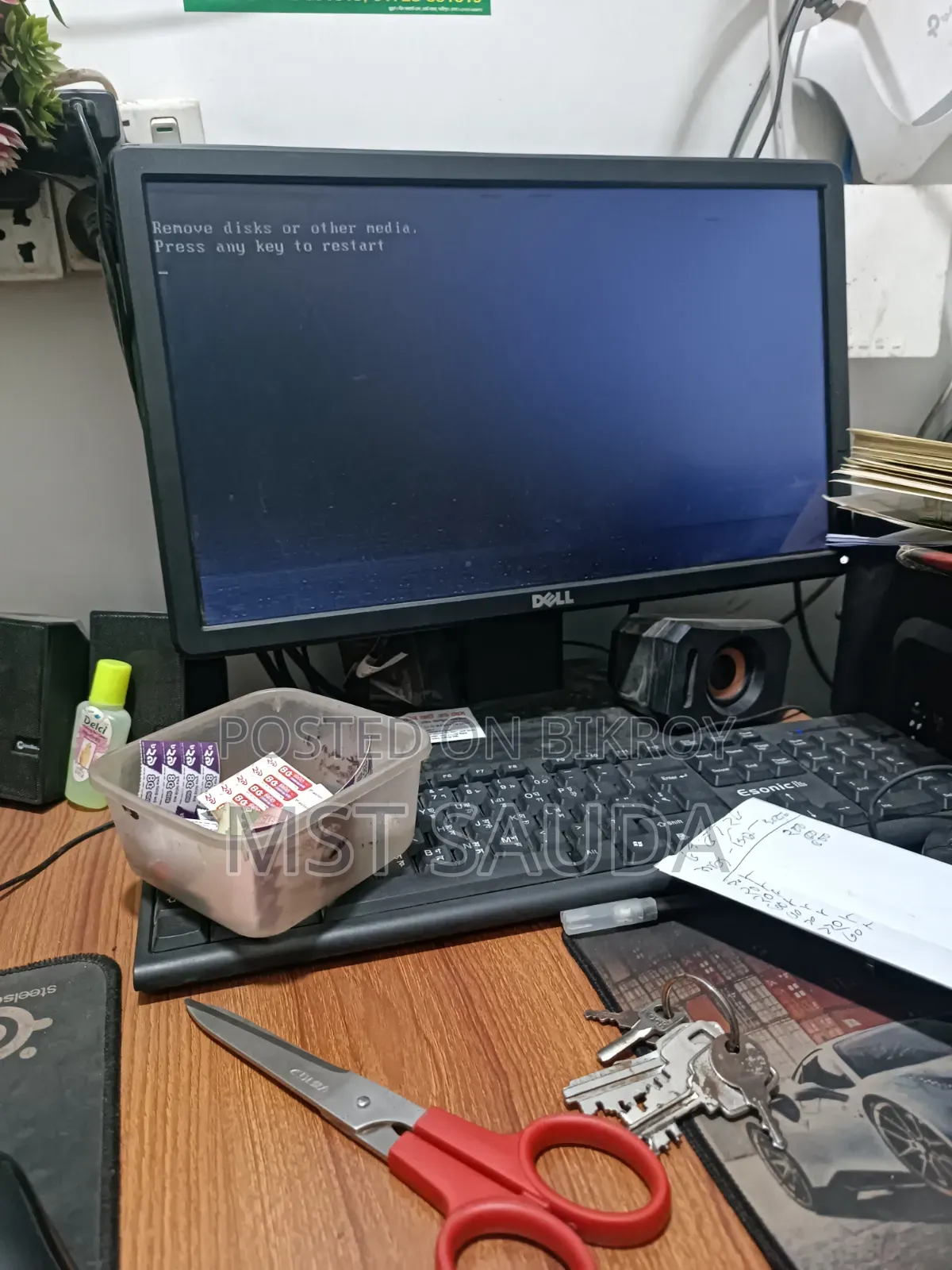 Desktop Computer Dell 4GB Intel Core I3 SSD 256GB