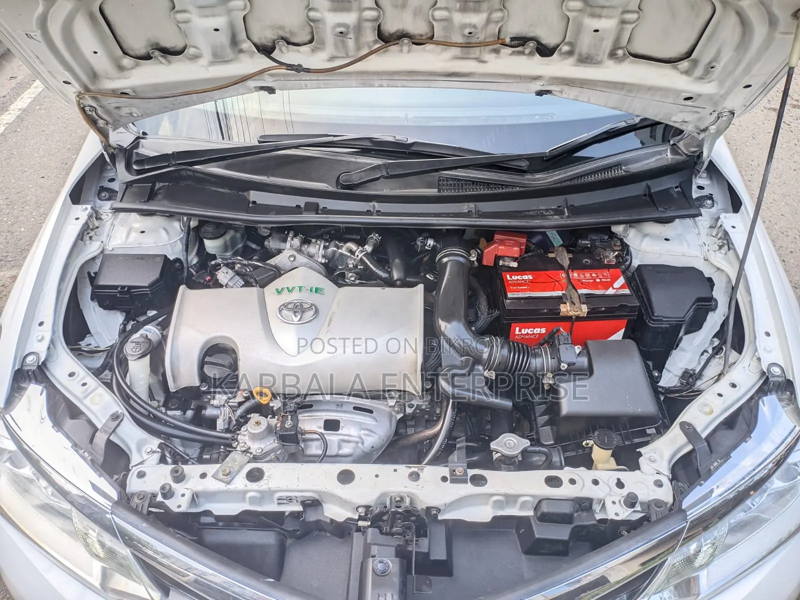 Toyota Axio 2015 White