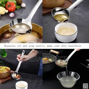 Oil Filter Spoon (Stainless Steel Long Handle Skimmer)