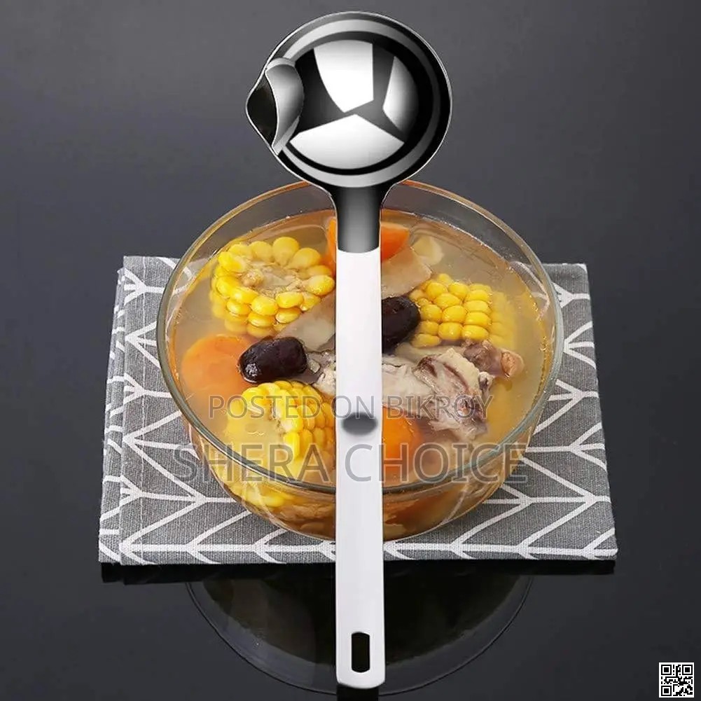 Oil Filter Spoon (Stainless Steel Long Handle Skimmer)
