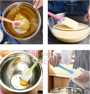 Double Silicone Spatula (Multi-Purpose Baking Tool)