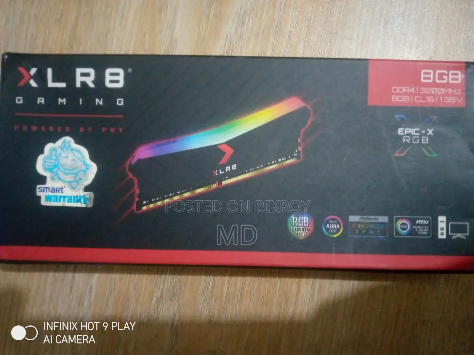 Pny Xlr8 Ddr4 Rgb Ram