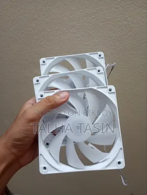 Gigasonic White RGB Exhaust Cooling Fan