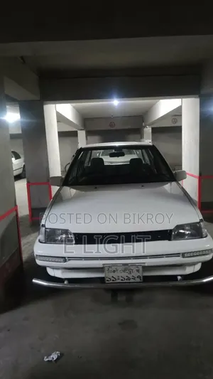 Toyota Starlet 1989 White