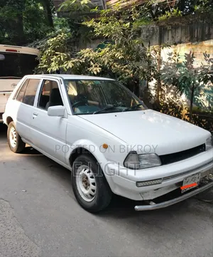 Toyota Starlet 1989 White