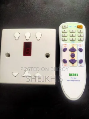 Fan Light Remote Controller 3 Light 1fan