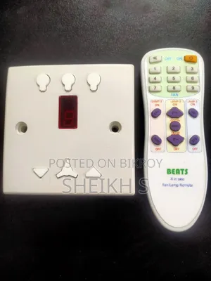 Fan Light Remote Controller 3 Light 1fan