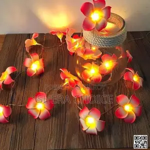 Led Light Wooden Flower (Kata Golap Style Decorative Lamp)