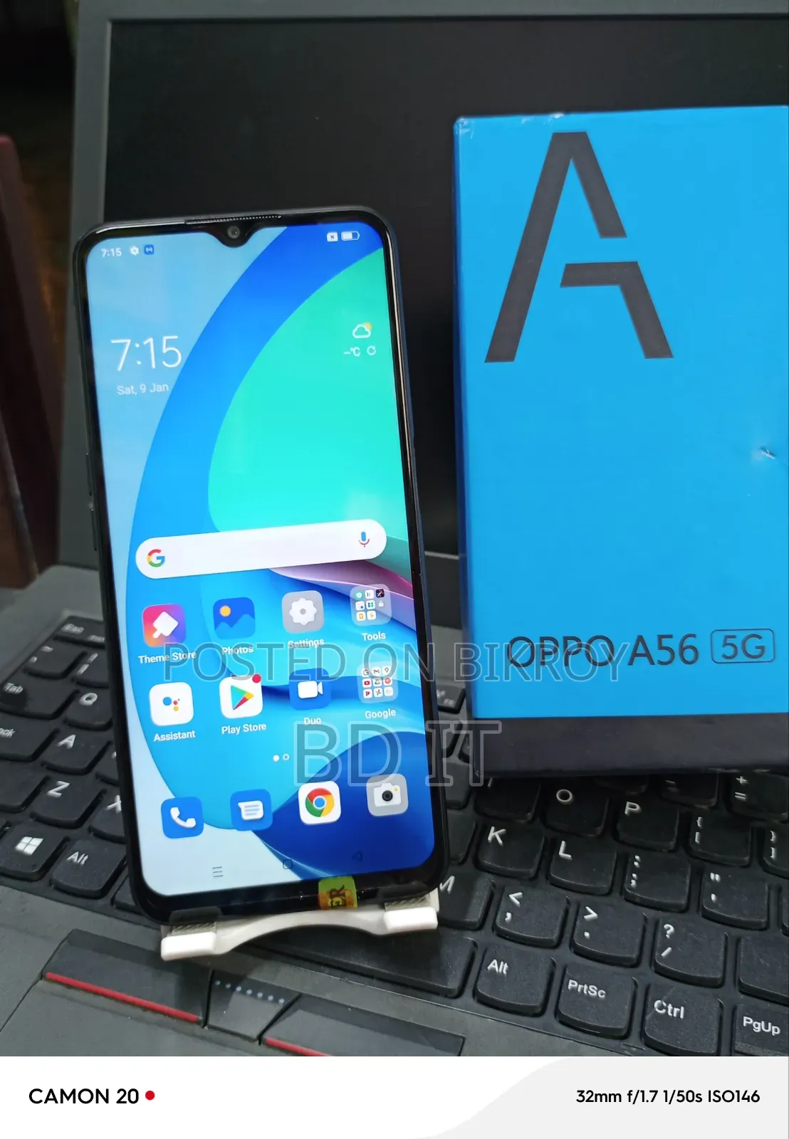 Oppo A56 5G 256 GB Black