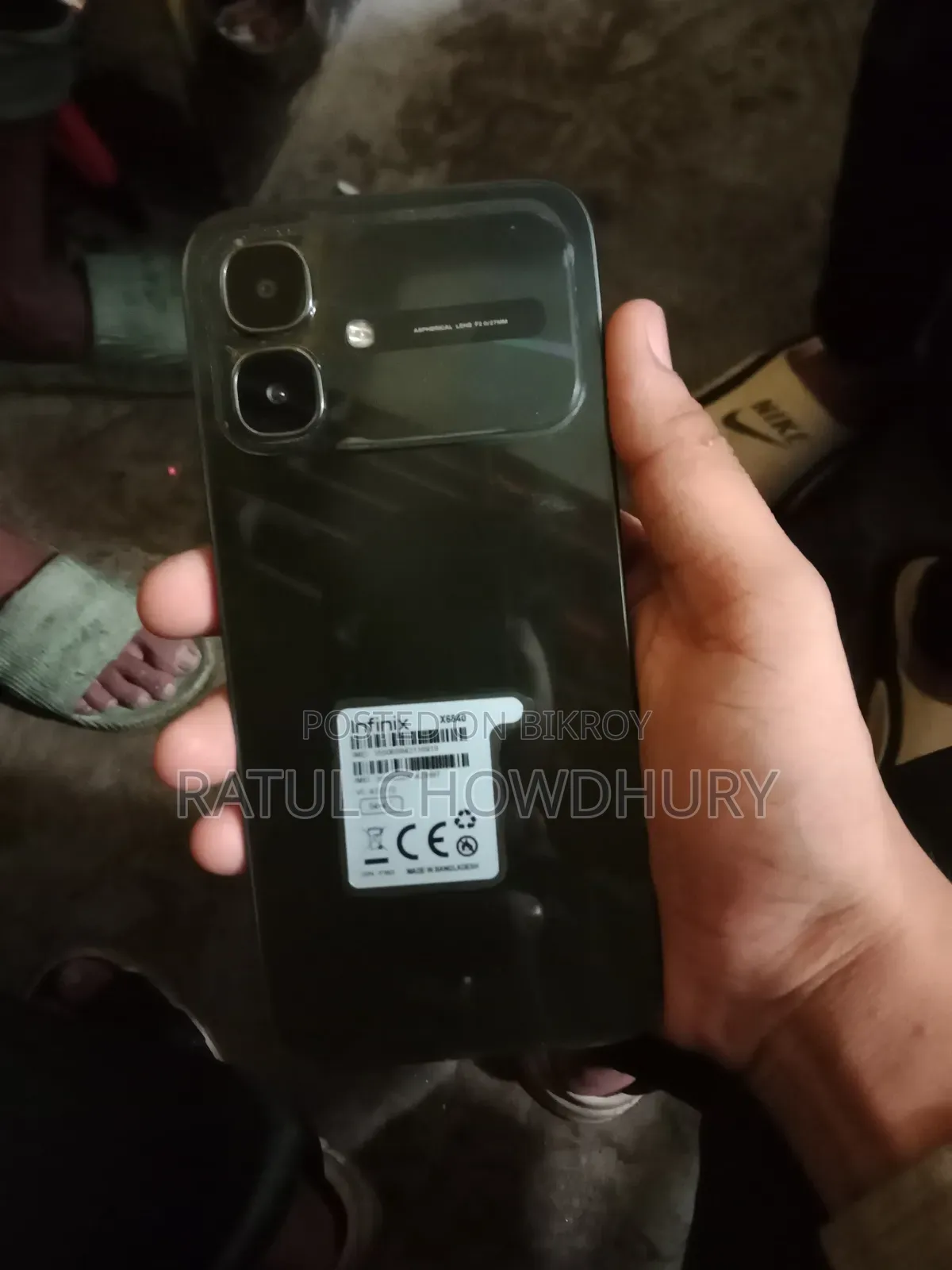 Infinix Smart 20 64 GB Black