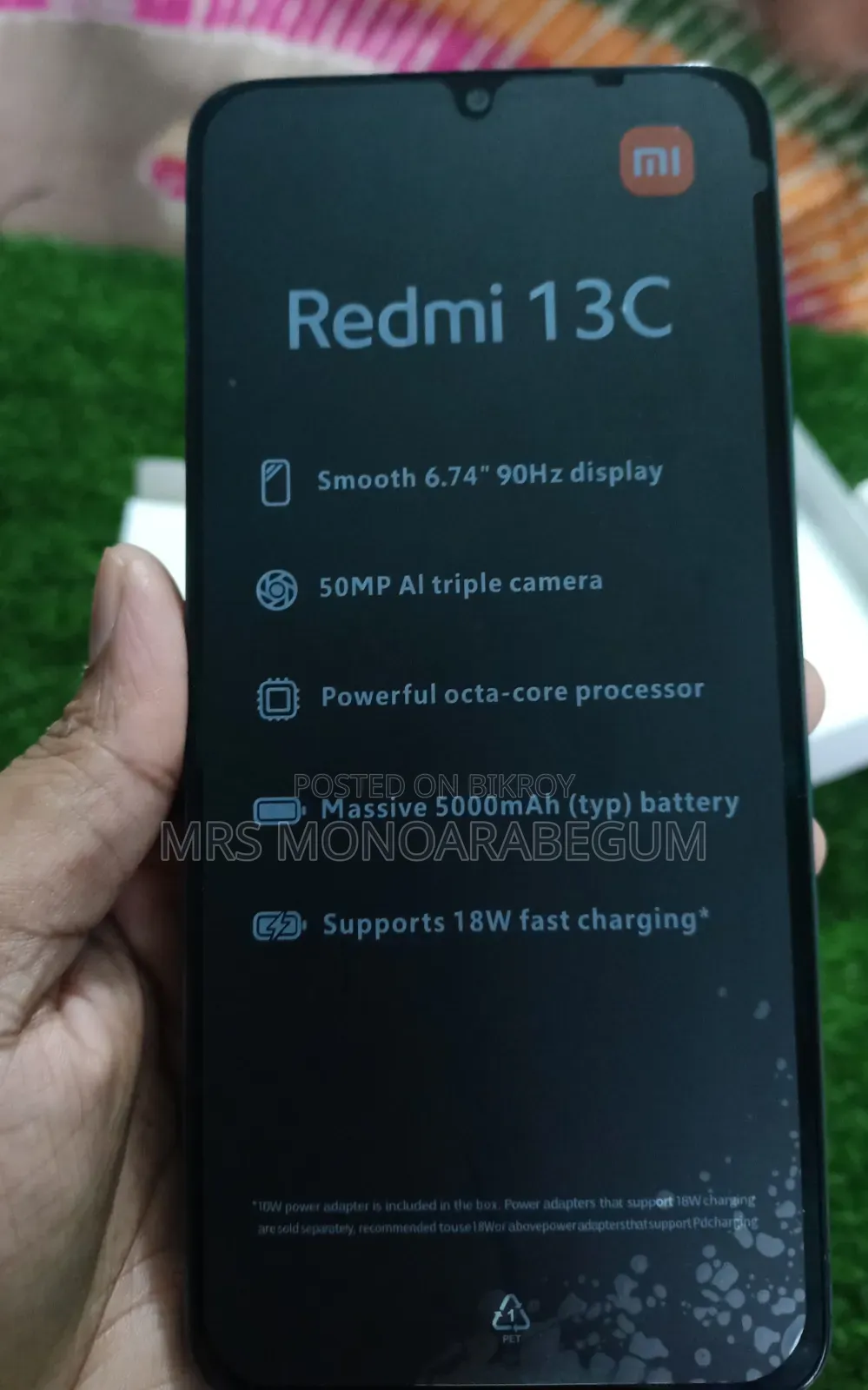 New Xiaomi Redmi 13C 256 GB Red