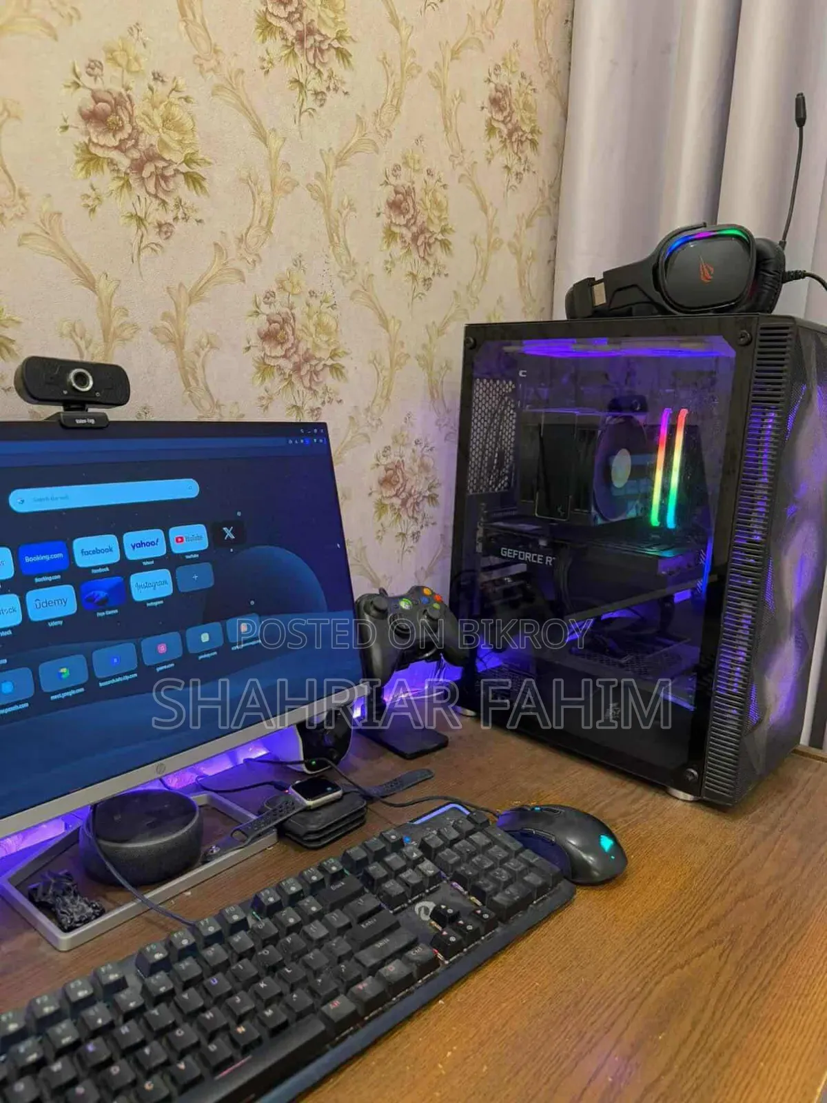 Desktop Computer Asus 16GB AMD Ryzen 5 HDD+SSD 1.5T
