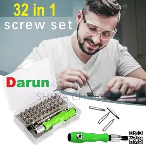 Multi Functional 32 In 1 Precision Handle Mini Screw Driver Set