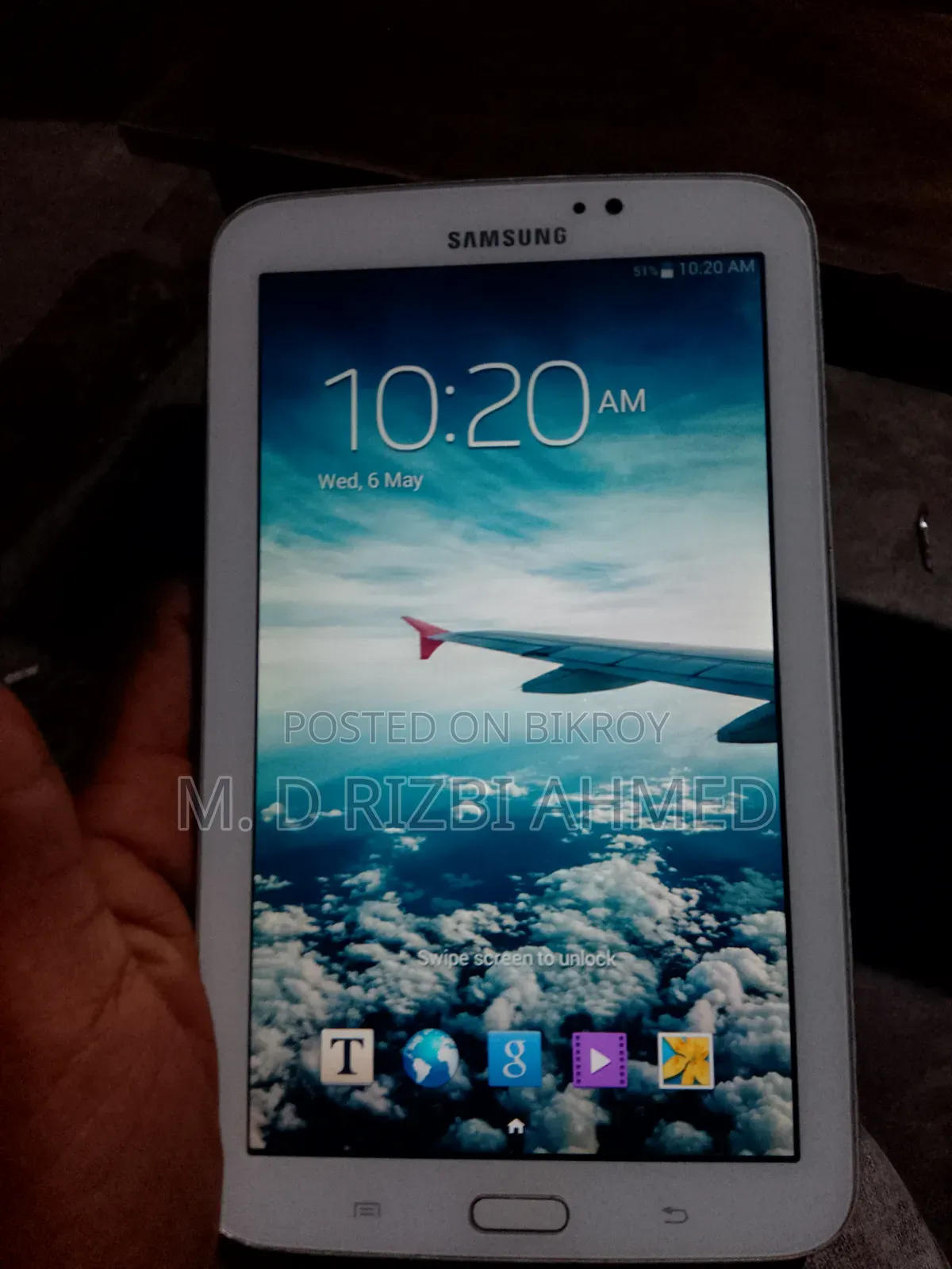 Samsung Galaxy Tab Active3 Wi-Fi 8 GB White