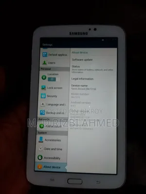 Samsung Galaxy Tab Active3 Wi-Fi 8 GB White