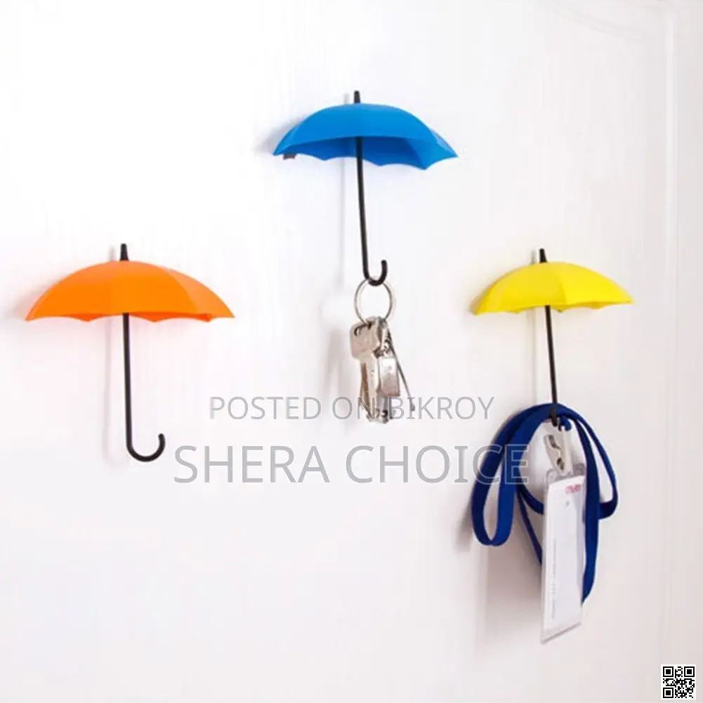 Umbrella Wall Hook (3 Pcs Set) – Keep Your Home Organized and Stylish!