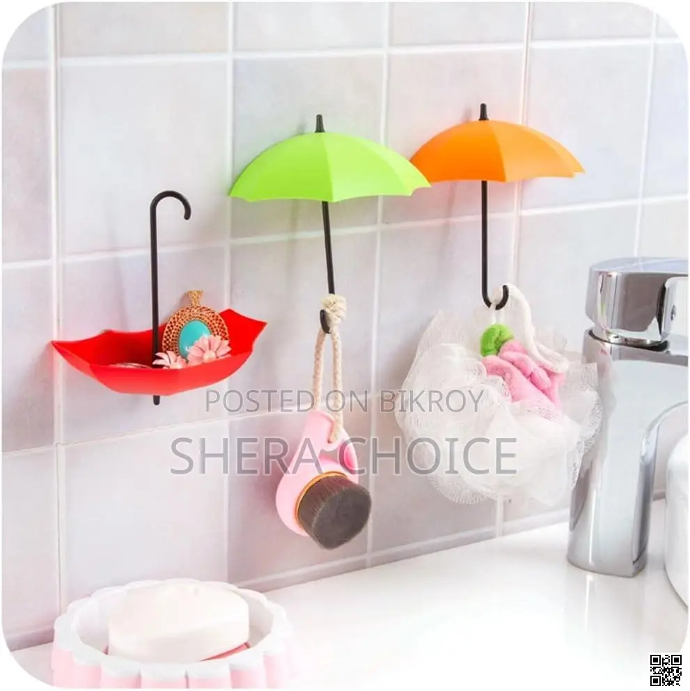 Umbrella Wall Hook (3 Pcs Set) – Keep Your Home Organized and Stylish!