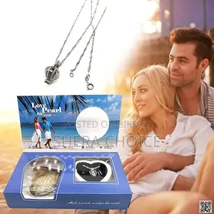 Love Wish Pearl Pendant Necklace Gift Box