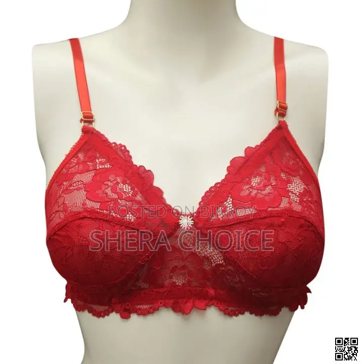 4 Color Lace Net Bra Set (4 Pcs) – Comfort + Style Together!