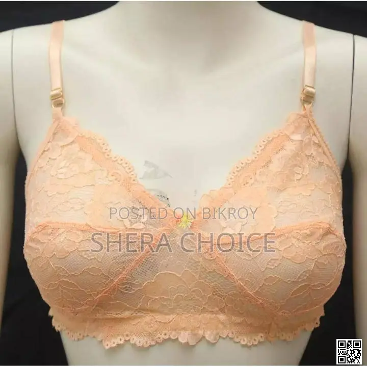 4 Color Lace Net Bra Set (4 Pcs) – Comfort + Style Together!