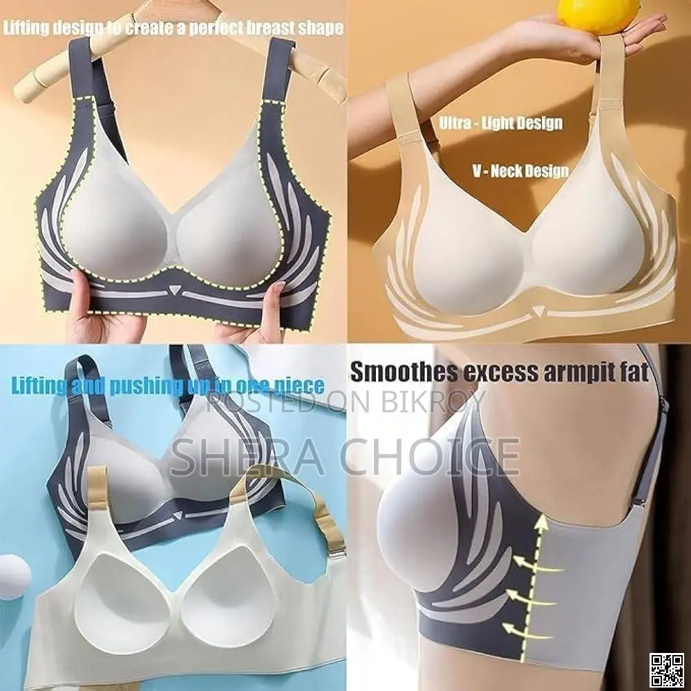 Classic Sports Bra – Anti-Sagging Wireless Push-Up Comfort Bra