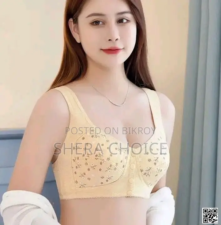 Front Button Nursing Sports Bra – Ultra Soft Cotton Comfort Wear