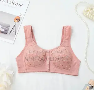 Front Button Nursing Sports Bra – Ultra Soft Cotton Comfort Wear