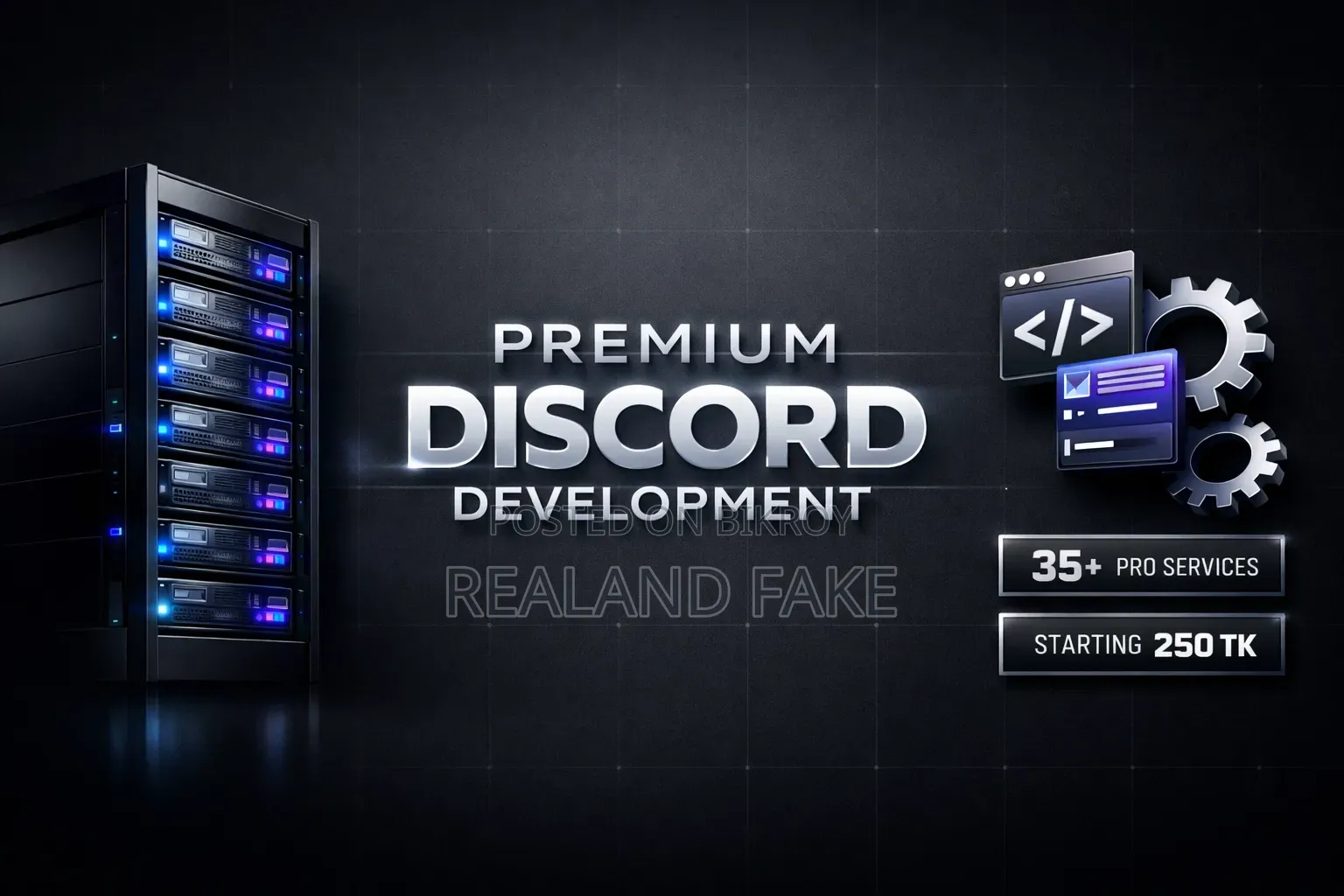 Professional Discord Server Development.