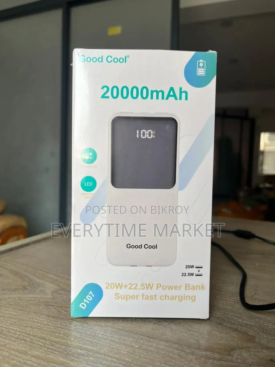Good Cool D107 Power Bank 20000mAh
