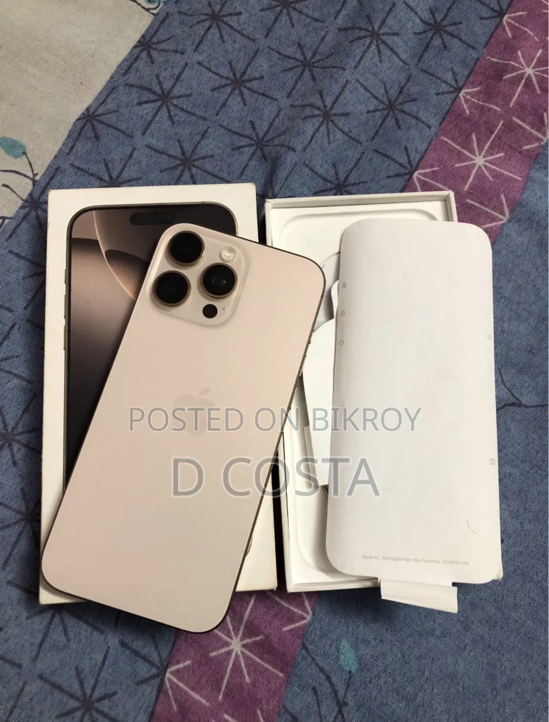 Apple iPhone 16 Pro Max 256 GB Gold