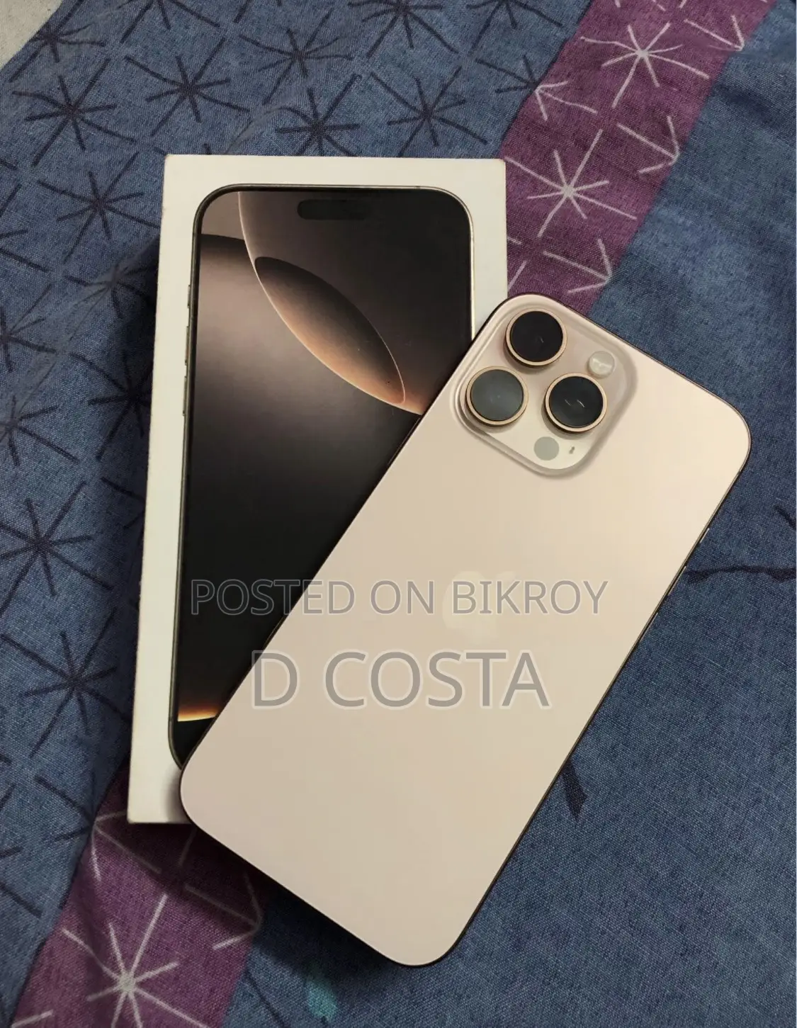 Apple iPhone 16 Pro Max 256 GB Gold