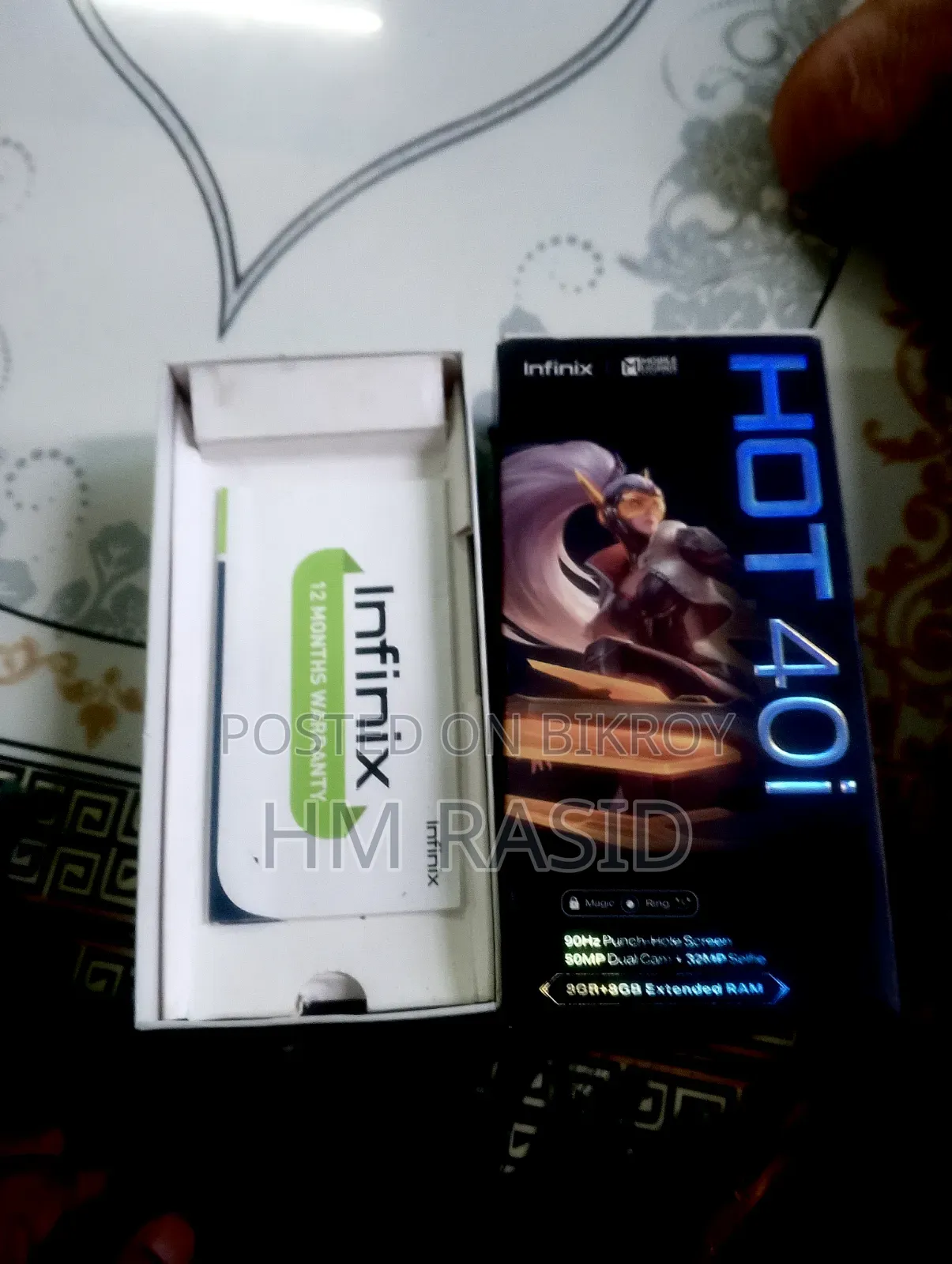 Infinix Hot 40i 128 GB Black