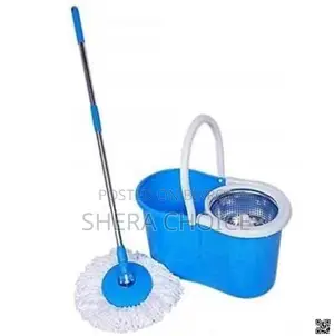 Magic Spin Mop 360° Rotating Pole Bucket