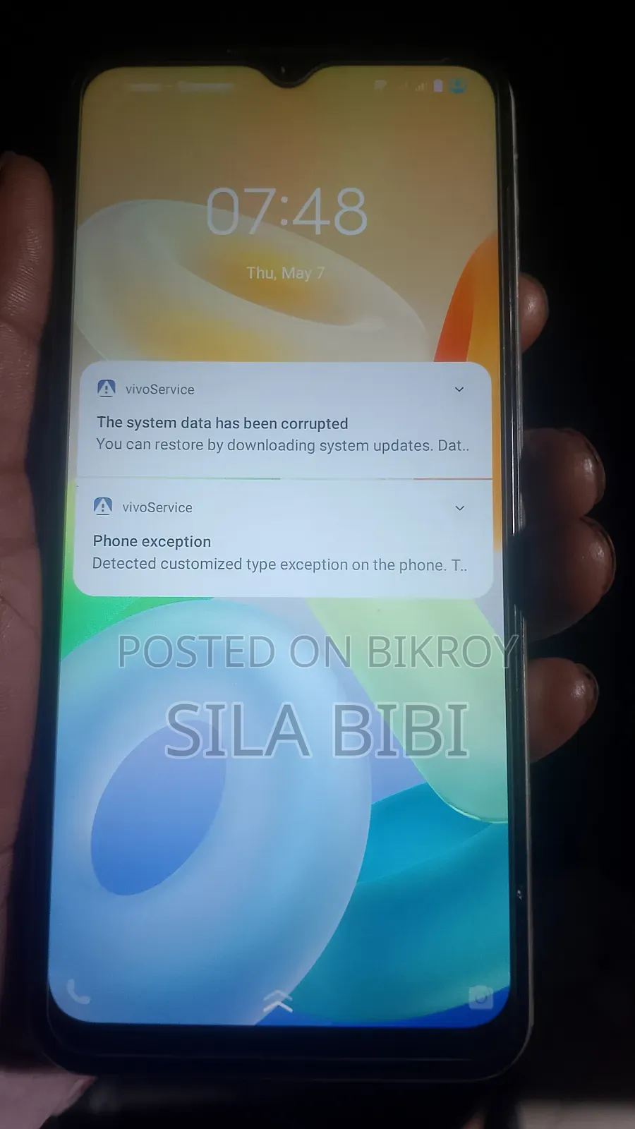 Vivo Y16 64 GB Silver