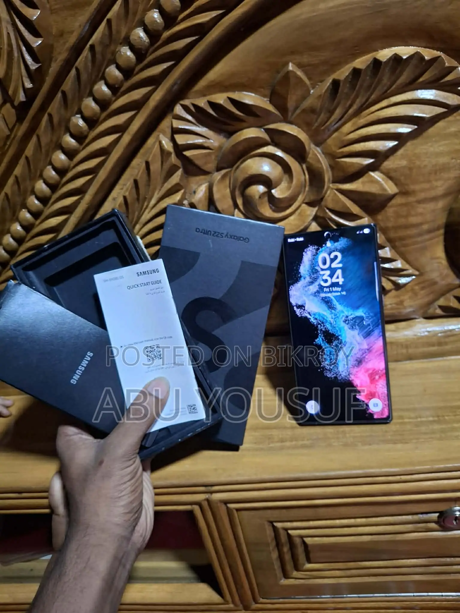 Samsung Galaxy S22 Ultra 256 GB Black