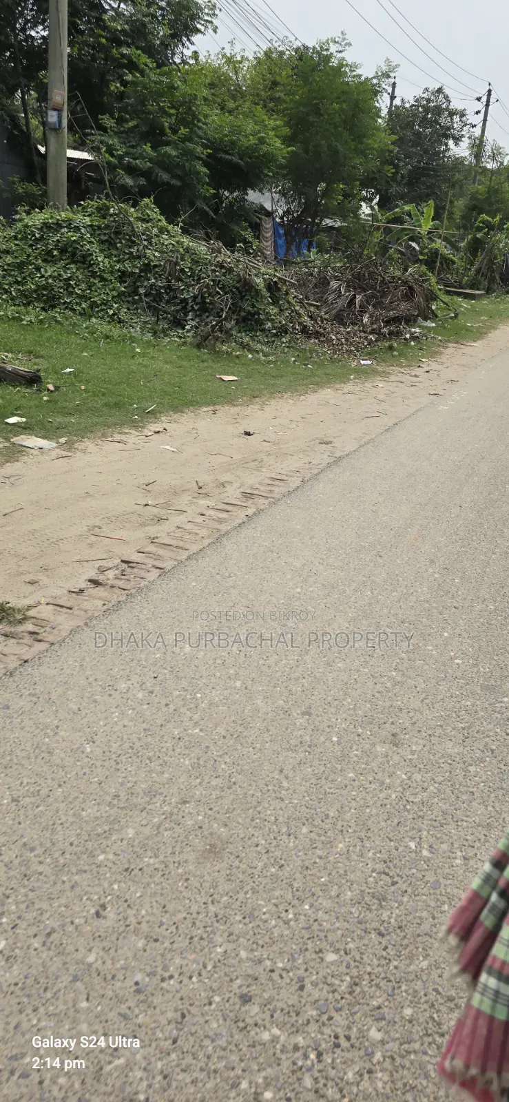 উত্তরা তৃতীয় প্রকল্প ৬০ ফিট রোডে প্লট বিক্রয়