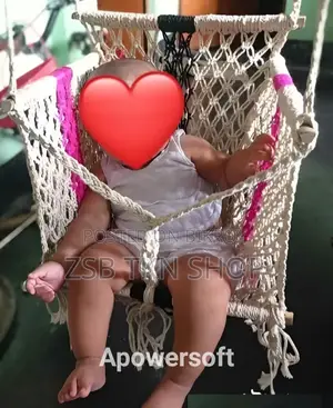 জুট মেড চেয়ার দোলনা ফর বেবি