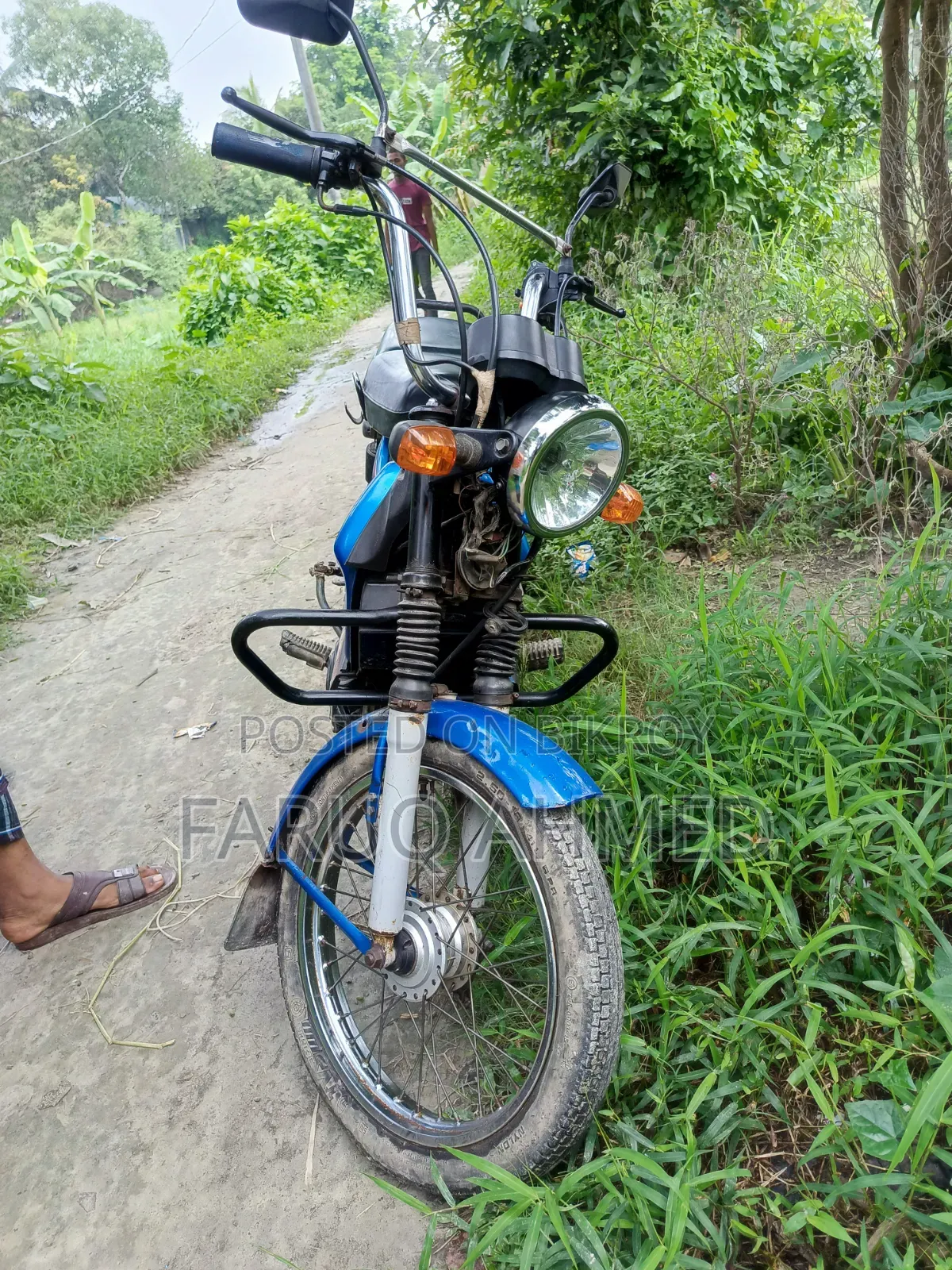 TVS XL 100 2018 Blue