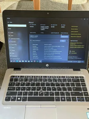 Laptop HP EliteBook 840 G4 8GB Intel Core i5 SSD 256GB