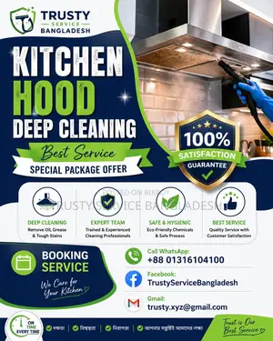 Kitchen Hood Deep Cleaning – Get Premium Service Now!