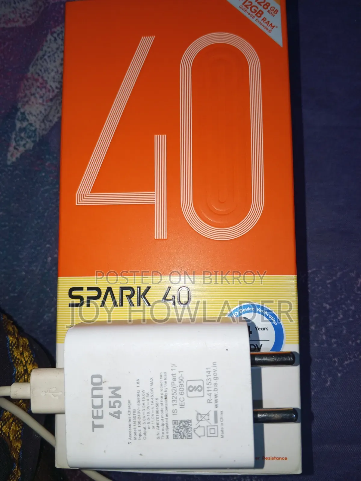 Tecno Spark 40 128 GB