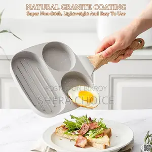 3-in-1 Non-stick Breakfast Frying Pan