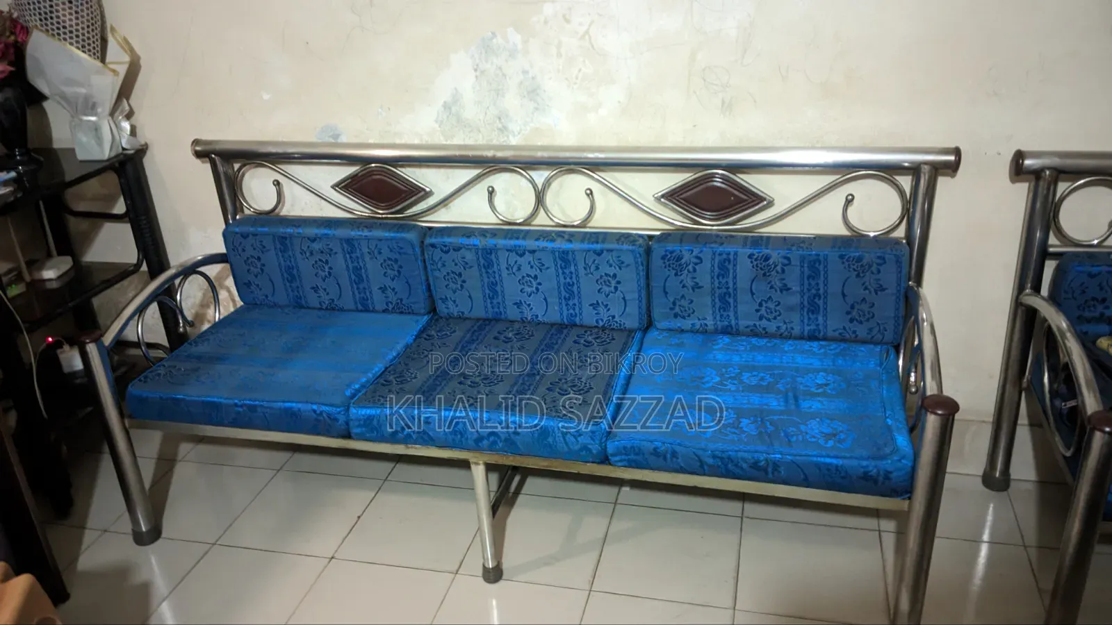 Aluminium Sofa Set With Tea Table