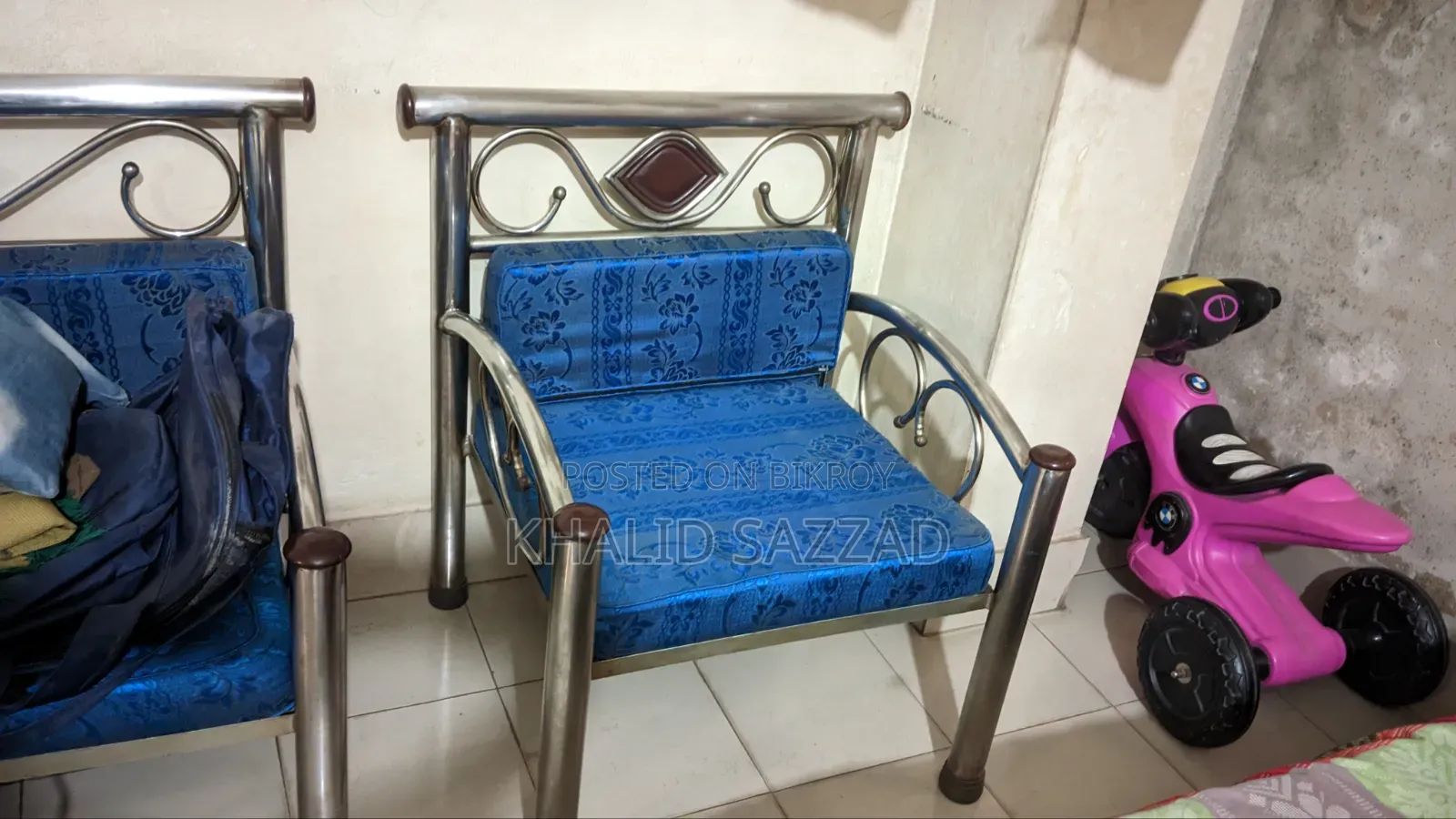 Aluminium Sofa Set With Tea Table