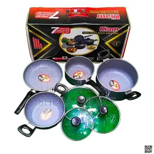 Kiam 7 PCS Non-Stick Cooking Set - Complete Smart Kitchen Cookware