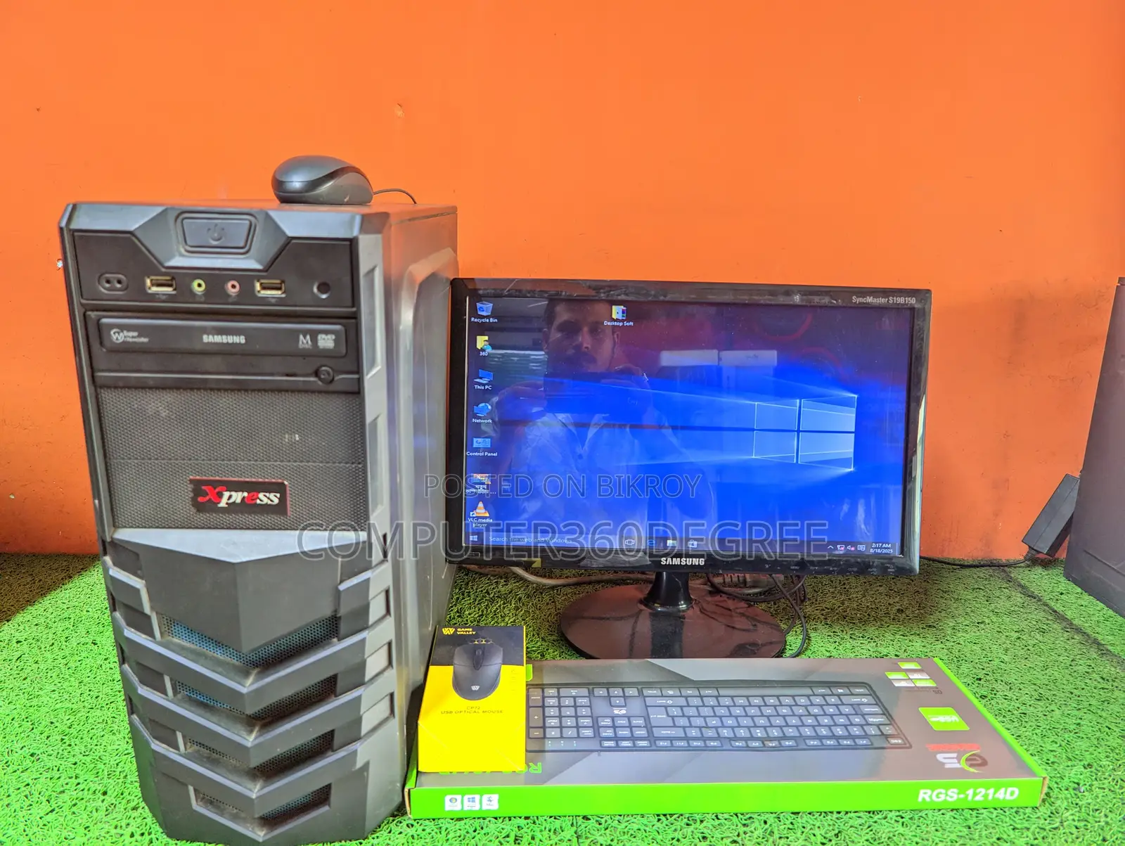 Desktop Computer 4GB Intel Core I3 HDD 500GB